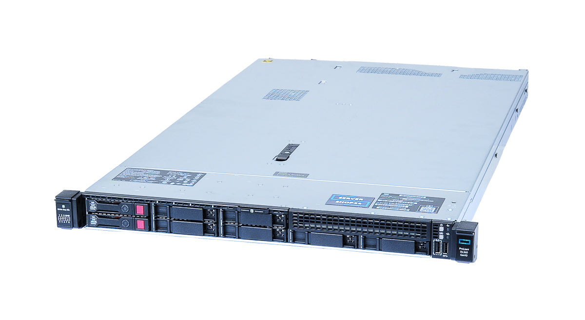 HPE ProLiant DL360 Gen10 V1 (8xSFF) Base Server with 2x Xeon Gold 6138 20-Core 2.00 GHz, 32 GB DDR4 RAM